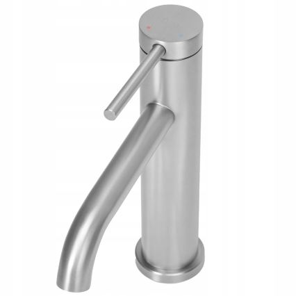 REA-B5324 - Tvättställsblandare CLIF 20,5 cm borstat stål