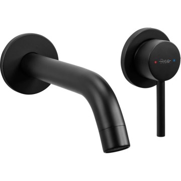REA-B5332 - Tvättställsblandare för inbyggd installation OWEN svart