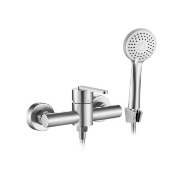 REA-B5502 - Duschset med blandare ONTARIO, nickel