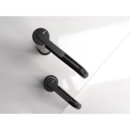 REA-B5508 - Tvättställsblandare ONTARIO 30 cm svart