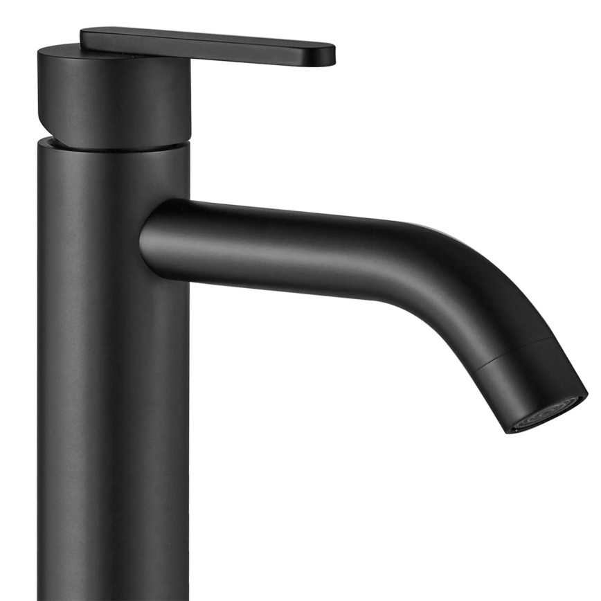REA-B5508 - Tvättställsblandare ONTARIO 30 cm svart