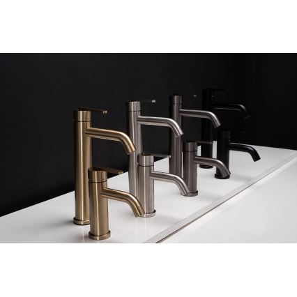 REA-B5509 - Tvättställsblandare ONTARIO 30 cm, borstad guld