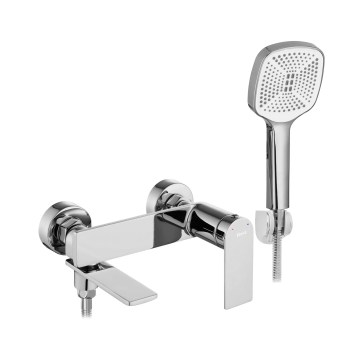 REA-B6204 - Badkarsset STORM i blank krom