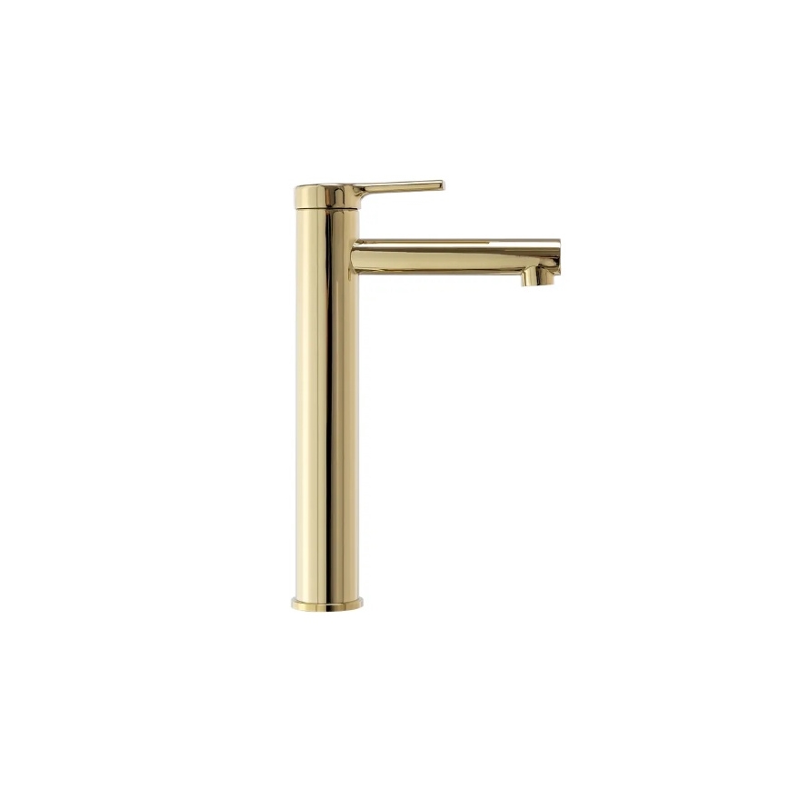 REA-B6215 - Tvättställsblandare PIXEL 27,5 cm guld