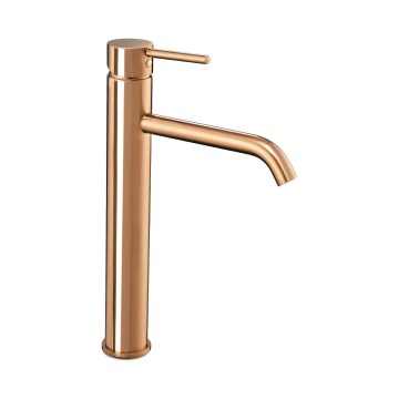REA-B6321 - Tvättställsblandare LUNGO 28 cm roséguld