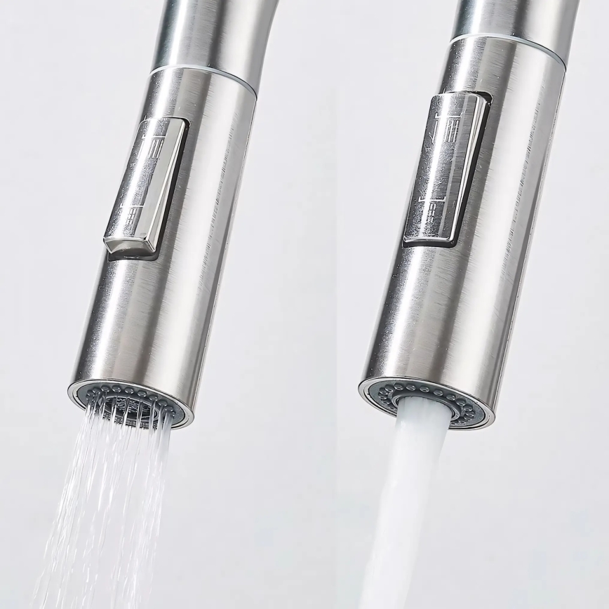 REA-B6330 - Köksblandare med utdragbar handdusch FRESH 45 cm nickel