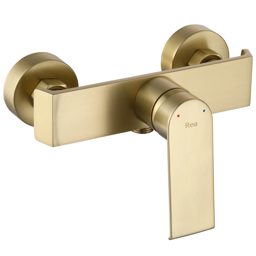 REA-B6403 - Duschset med HASS-duschblandare, borstad guld