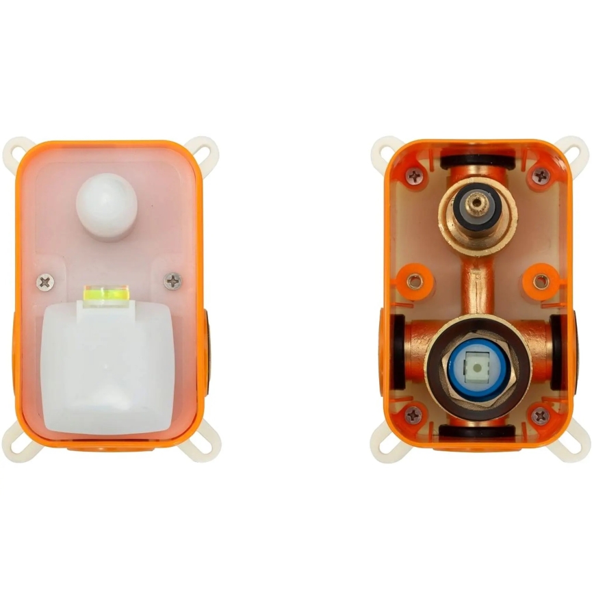 REA-B6440 - Badsats med inbyggd blandare LUNGO matt vit