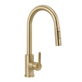 REA-B7575 - Köksblandare med utdragbar handdusch ONTARIO 38 cm borstad guld