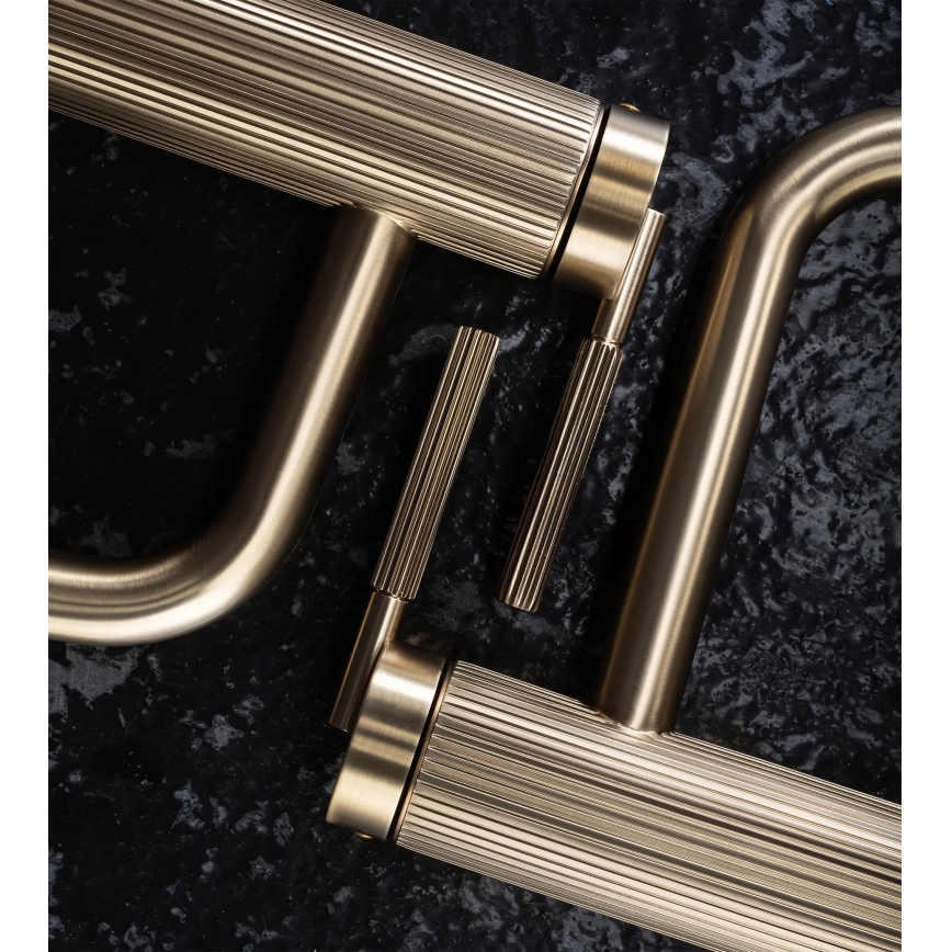 REA-B7802 - Tvättställsblandare ARGON 29,5 cm borstad guldfinish