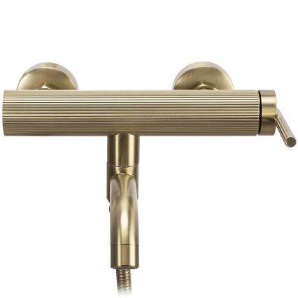 REA-B7804 - Badkarsset ARGON borstad guldfinish