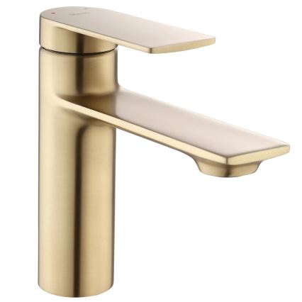 REA-B7960 - Tvättställsblandare STORM 15 cm, borstad guldfinish