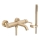 REA-B8010 - LUNGO badkarsset i borstat guld