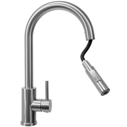 REA-B9146 - Köksblandare FRESH 39,5 cm med utdragbar handdusch, nickel