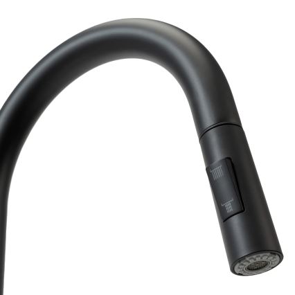 REA-B9147 - Köksblandare FRESH med utdragbar handdusch, 39,5 cm, matt svart