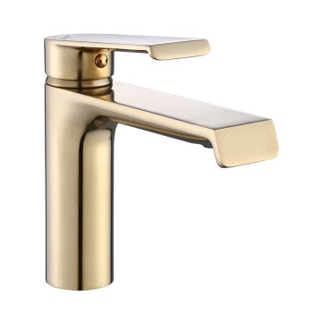 REA-B9969 - Tvättställsblandare HASS 15 cm, borstad guldfinish