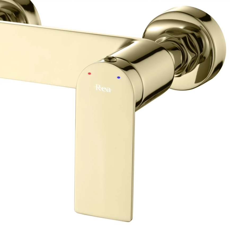REA-B9984 - STORM duschset med blandare i guld