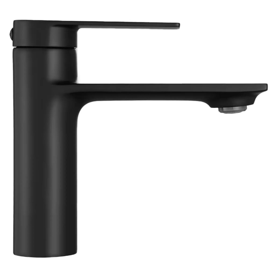 REA-B9986 - Tvättställsblandare STORM 15 cm matt svart