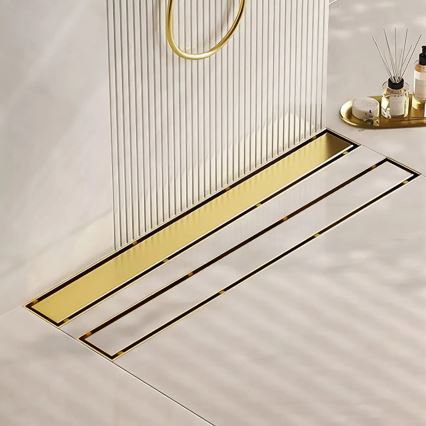 REA-G2743 - Avloppsränna NEOX PRO 60 cm guld