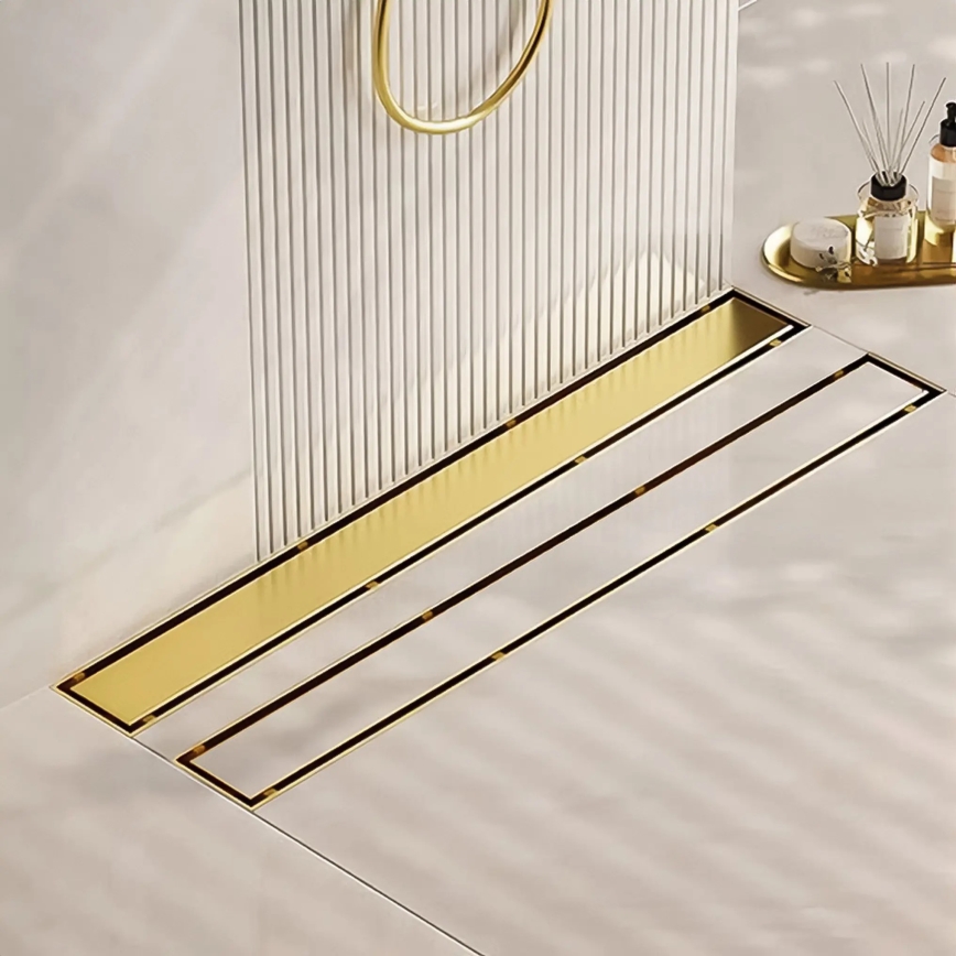 REA-G2743 - Avloppsränna NEOX PRO 60 cm guld