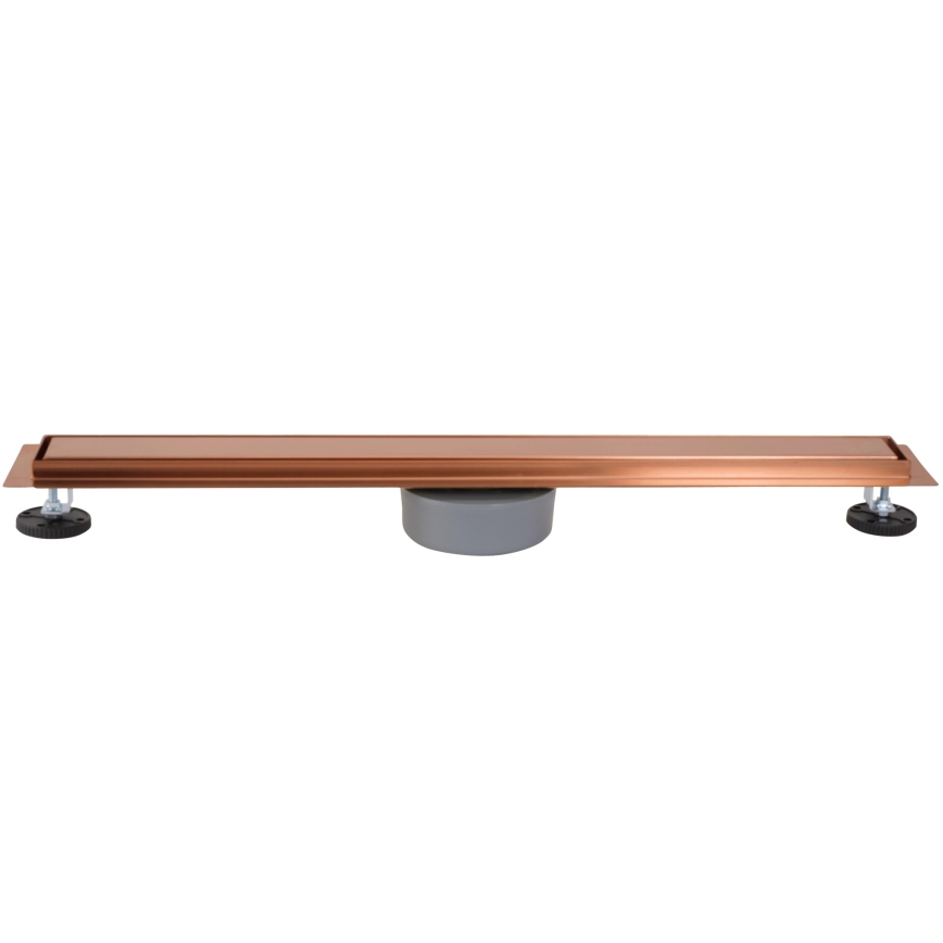 REA-G4800 - Avloppsränna NEOX PRO 60 cm borstad koppar