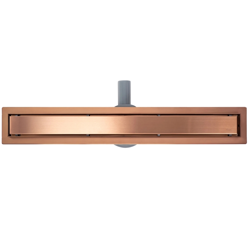 REA-G4801 - Linjär avloppsränna NEOX PRO 70 cm, borstad koppar