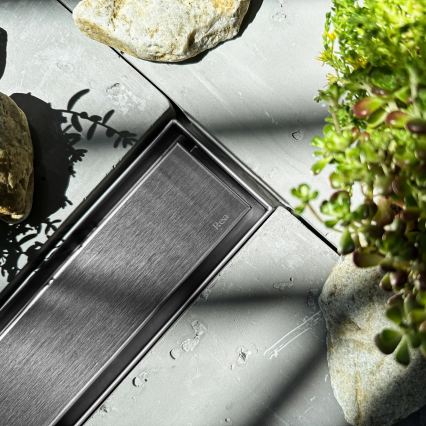 REA-G5806 - NEOX PRO avloppsränna 50 cm, nickel