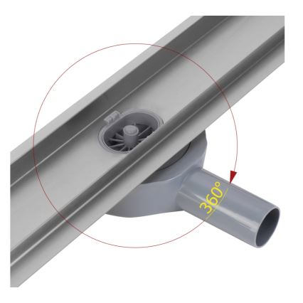 REA-G5807 - Avloppsränna NEOX PRO 60 cm i rostfritt stål