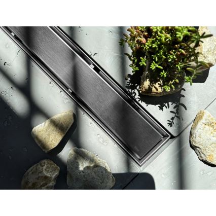 REA-G5808 - Avloppsränna NEOX PRO 70 cm i rostfritt stål