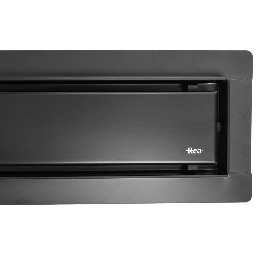 REA-G6602 - Linjär avloppsränna PURE NEOX 70 cm, matt svart