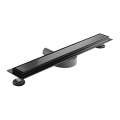 REA-G7803 - NEOX PRO avloppsränna 80 cm i rostfritt stål/svart