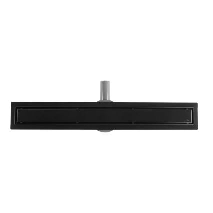 REA-G7803 - NEOX PRO avloppsränna 80 cm i rostfritt stål/svart