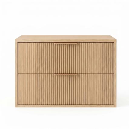 REA-M0408 - Vägghängt underskåp för handfat MONO 60x47 cm beige