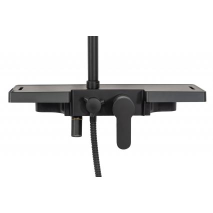 REA-P0636 - Duschset med blandare BRAVO matt svart