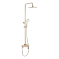 REA-P2400 - Duschset med AVALON-blandare i borstat guld