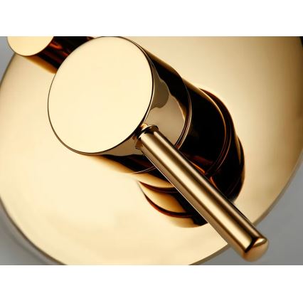 REA-P4110 - Duschset med infälld blandare LUNGO i guld