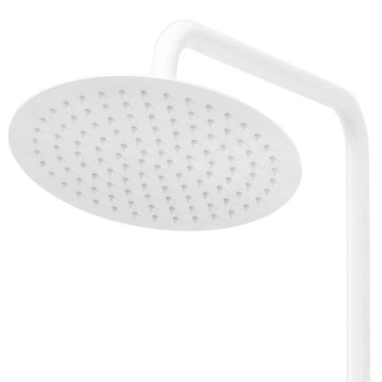 REA-P6608 - Duschset med termostatblandare LUNGO matt vit