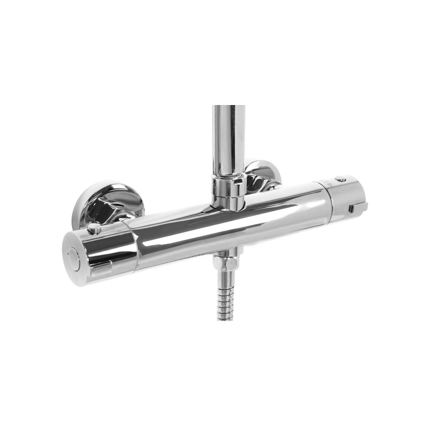 REA-P7100 - Duschset med termostatblandare TOM i polerad krom