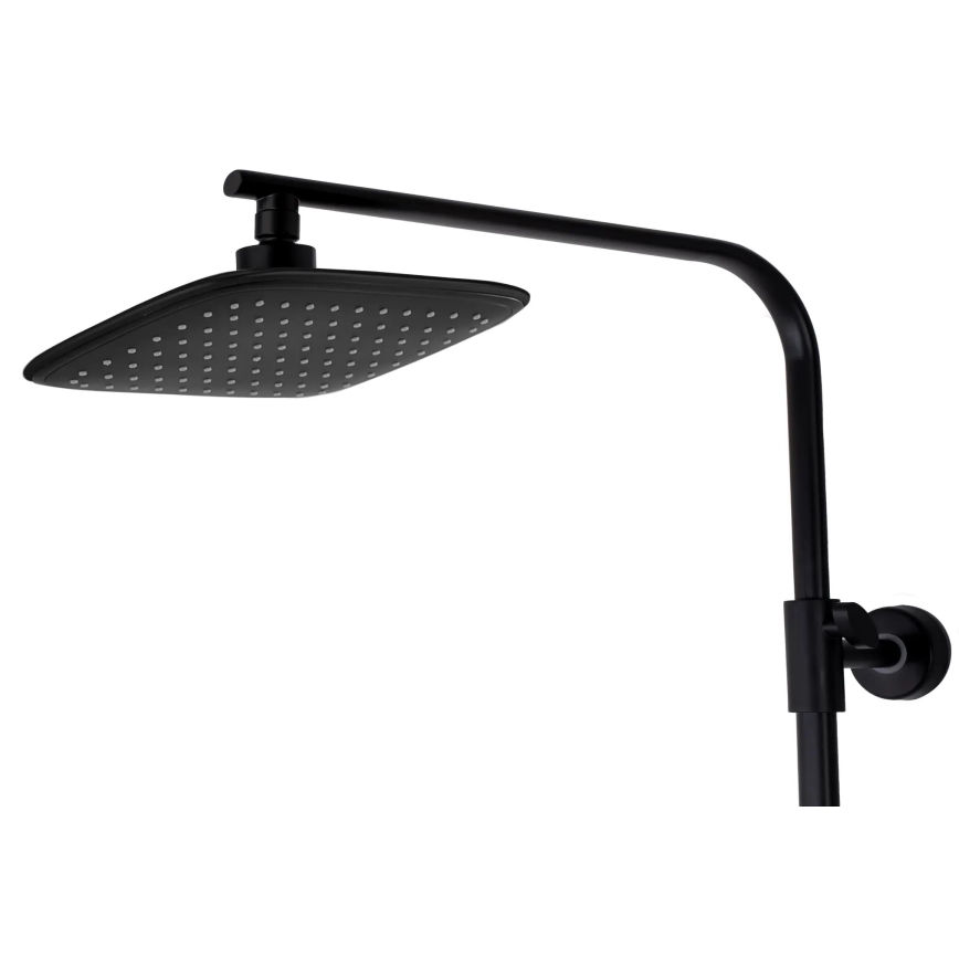 REA-P7101 - Duschset med termostatblandare TOM, matt svart