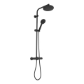 REA-P8804 - Duschset med termostatblandare BLISS matt svart