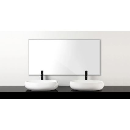 REA-U0656 - Handfat för bänkskiva MELANIA 40,5x60 cm keramik/blank vit