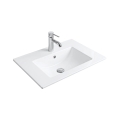 REA-U0786 - Infällt tvättställ DAFNE 47x62 cm keramik/blank vit