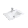 REA-U0786 - Infällt tvättställ DAFNE 47x62 cm keramik/blank vit