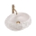 REA-U4332 - Tvättställ för bänkskiva MIKA 38x50 cm beige/grå/stenimitation