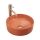 REA-U4566 - Handfat för bänkskiva SAMI Ø 37 cm keramik/matt orange