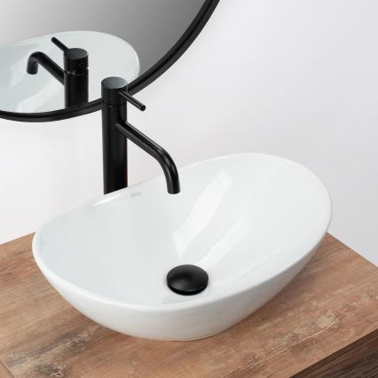 REA-U6507 - Bänkmonterat handfat ROYAL MINI 30x47 cm keramik/vit