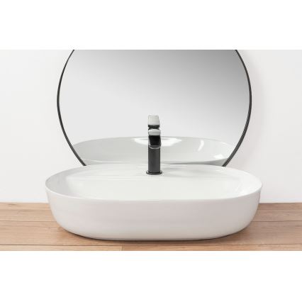 REA-U7900 - Tvättställ för bänkskiva AURA 40,5x60,5 cm keramik/högblank vit