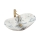 REA-U8742 - Tvättställ för bänkskiva ROYAL 36x60,5 cm keramik/vit/stenimitation