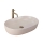 REA-U9655 - Tvättställ för bänkskiva CLEO 41x60,5 cm keramik/beige