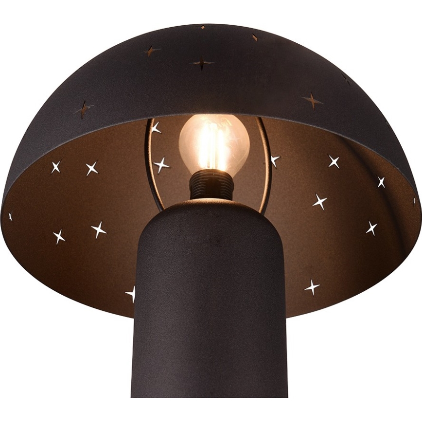 Reality - Bordslampa SETA 1xE14/28W/230V svart